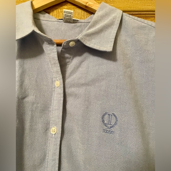 Women’s Izod Light Blue Casual Button-Down Shirt size 1X - Picture 2 of 5